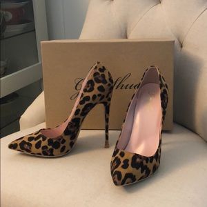 Leopard Stilettos Worn Once